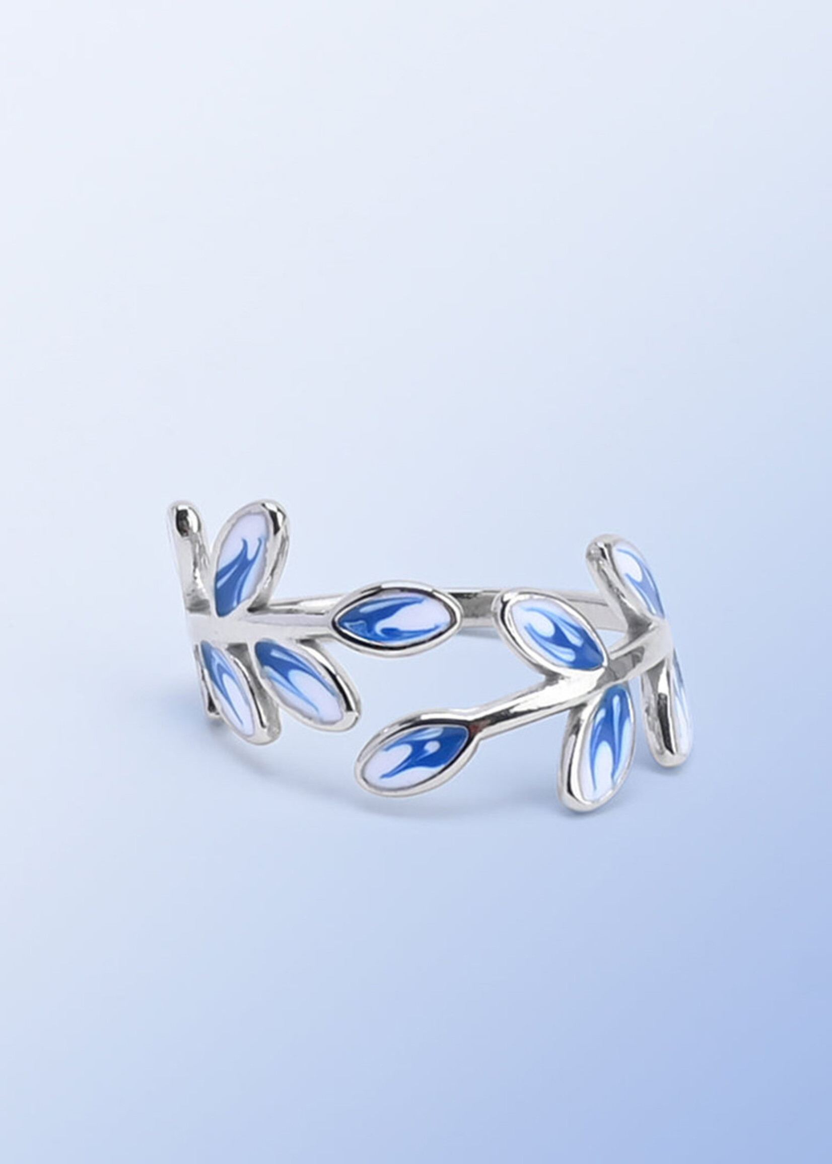 Starfish Project Hope Grows Ring - Silver & Blue