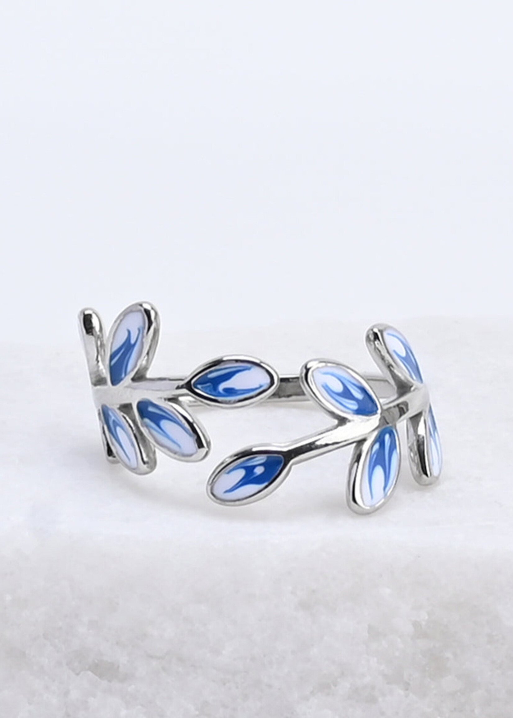 Starfish Project Hope Grows Ring - Silver & Blue