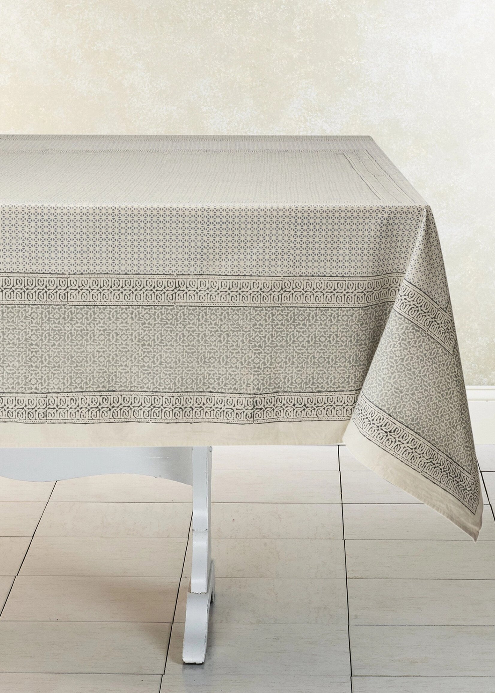 Sustainable Threads Opal Garden Tablecloth