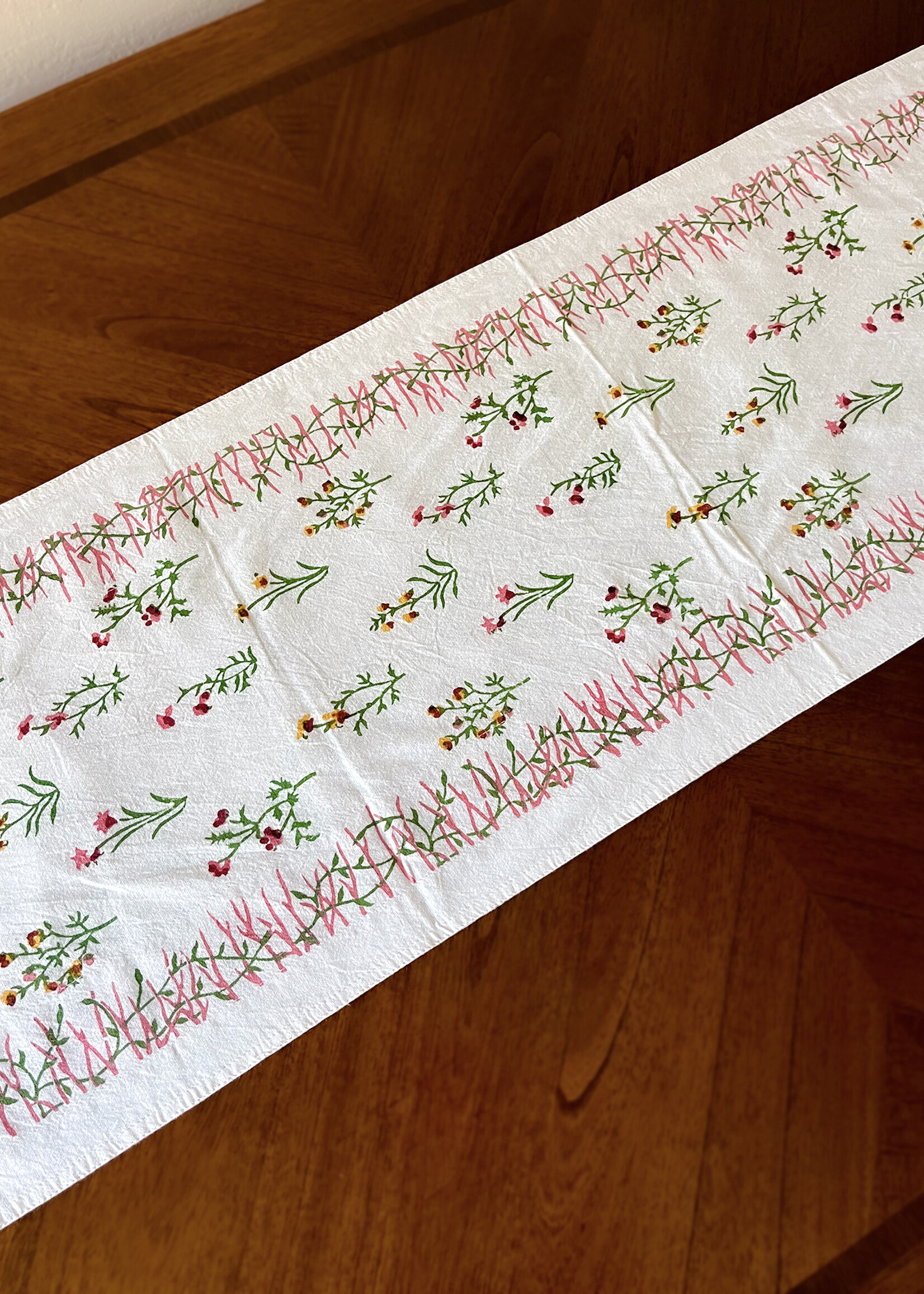 Natural Habitat 13" x 60" Botanical Table Runner