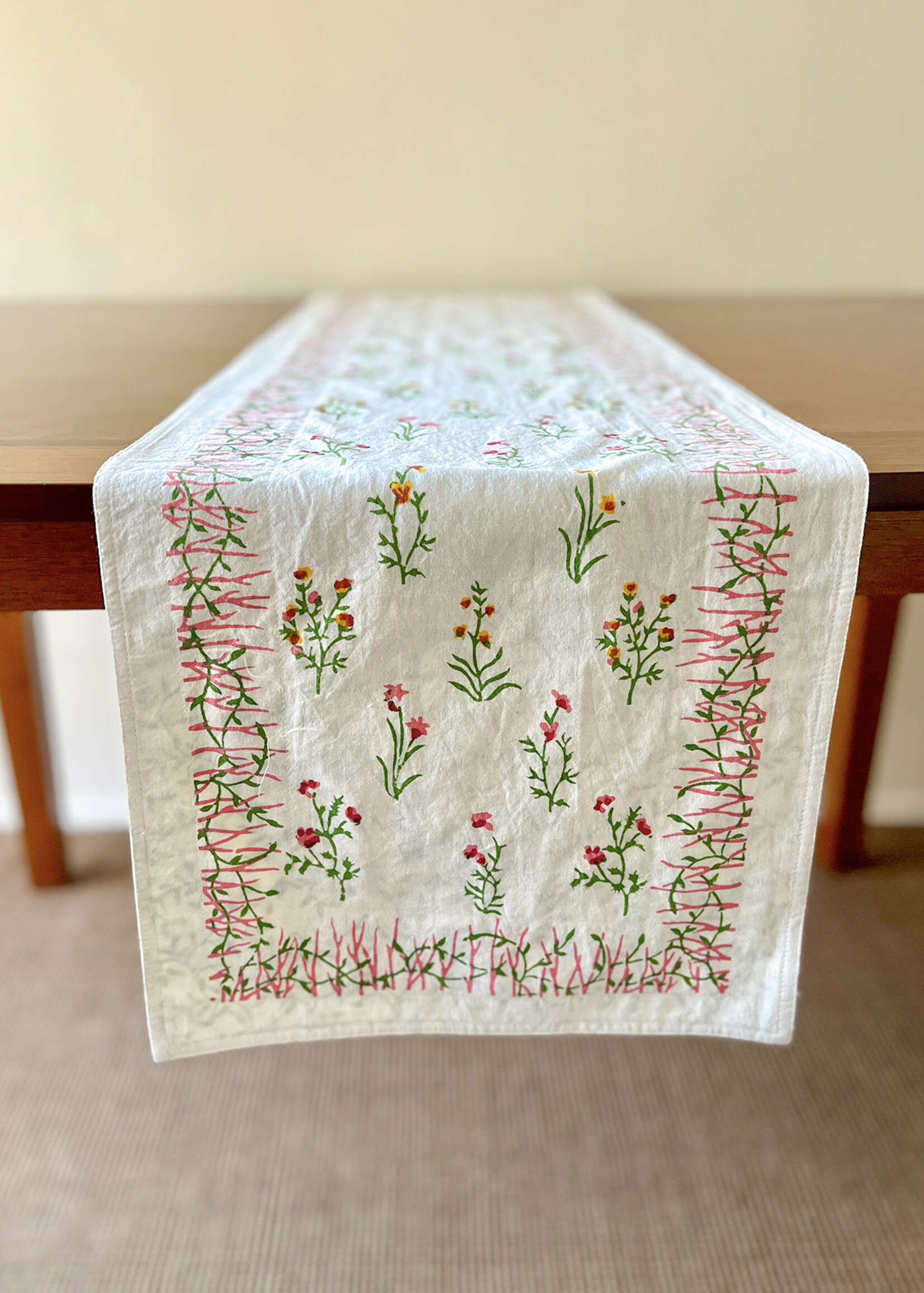 Natural Habitat 13" x 60" Botanical Table Runner