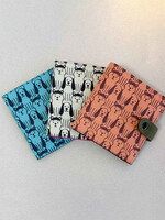 Malia Designs Dog Print Square Wallet