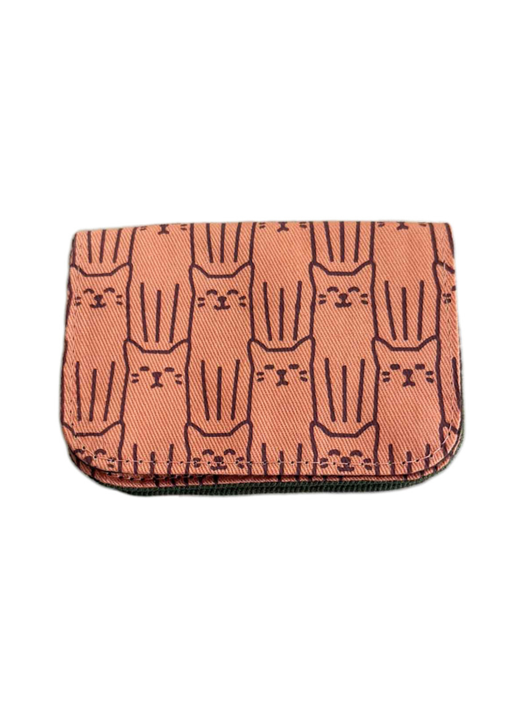 Malia Designs Cat Cotton Canvas Cardholder