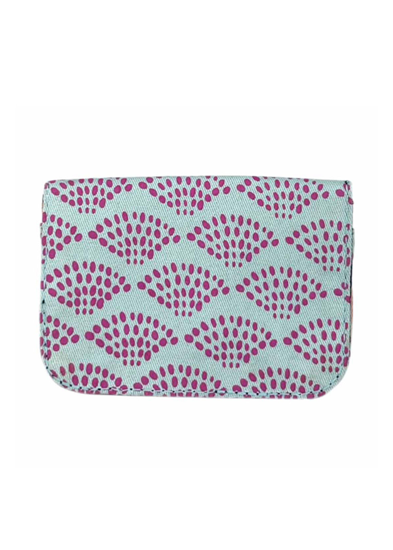 Malia Designs Fan Geo Print Card Holder Wallet