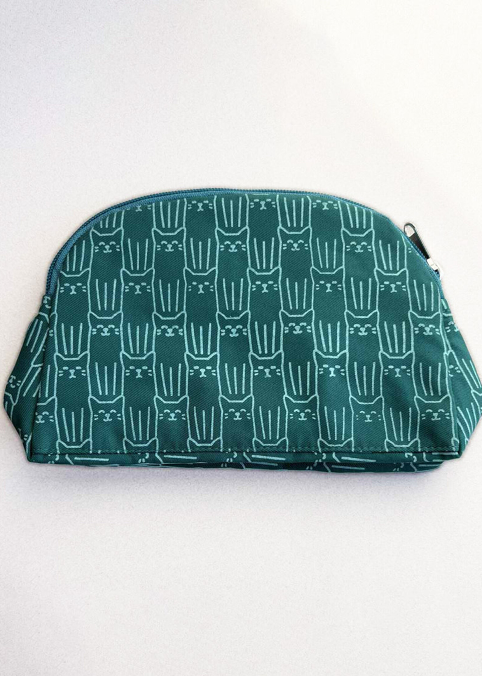 Malia Designs Cat Print Cosmetic Case