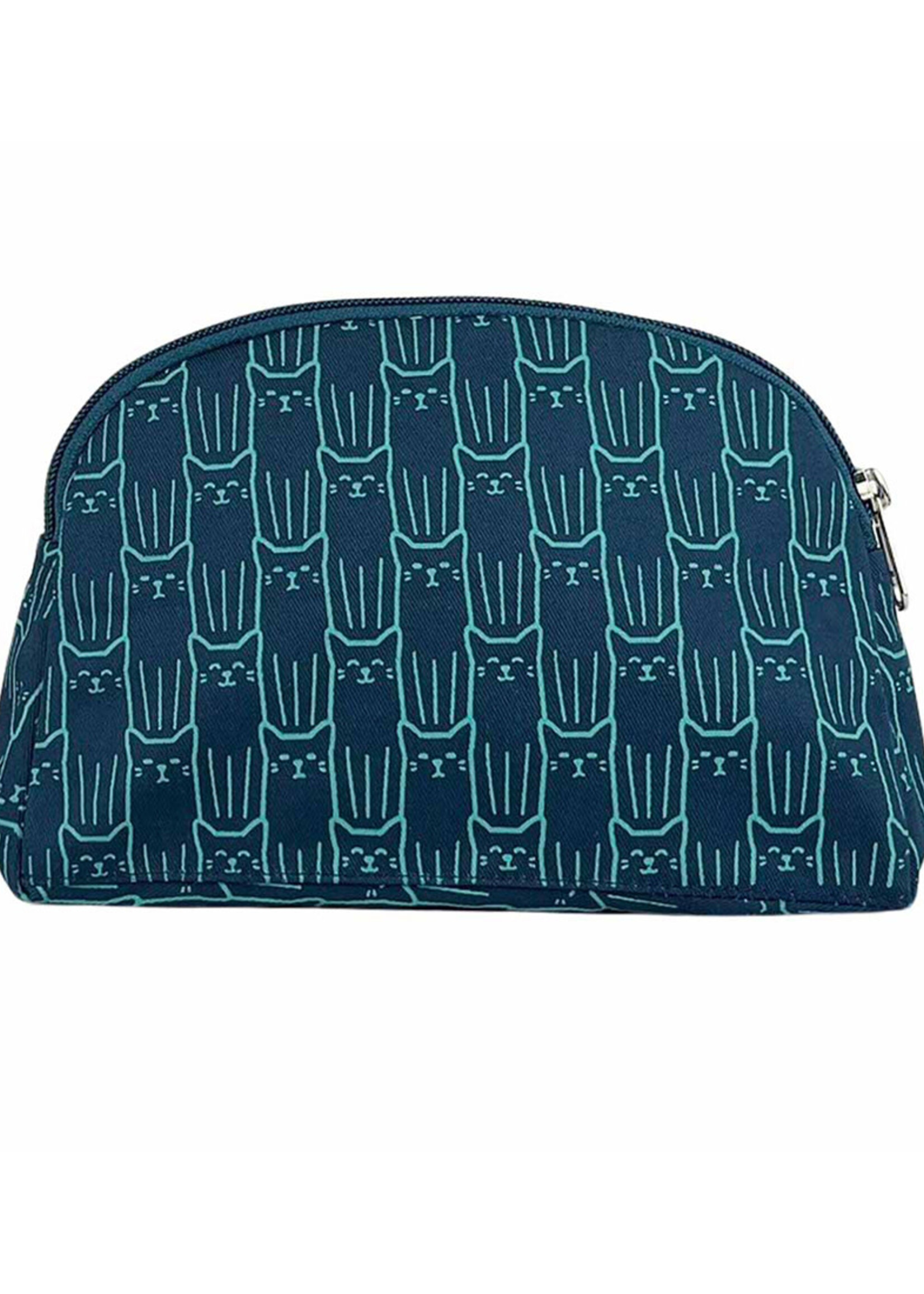 Malia Designs Cat Print Cosmetic Case