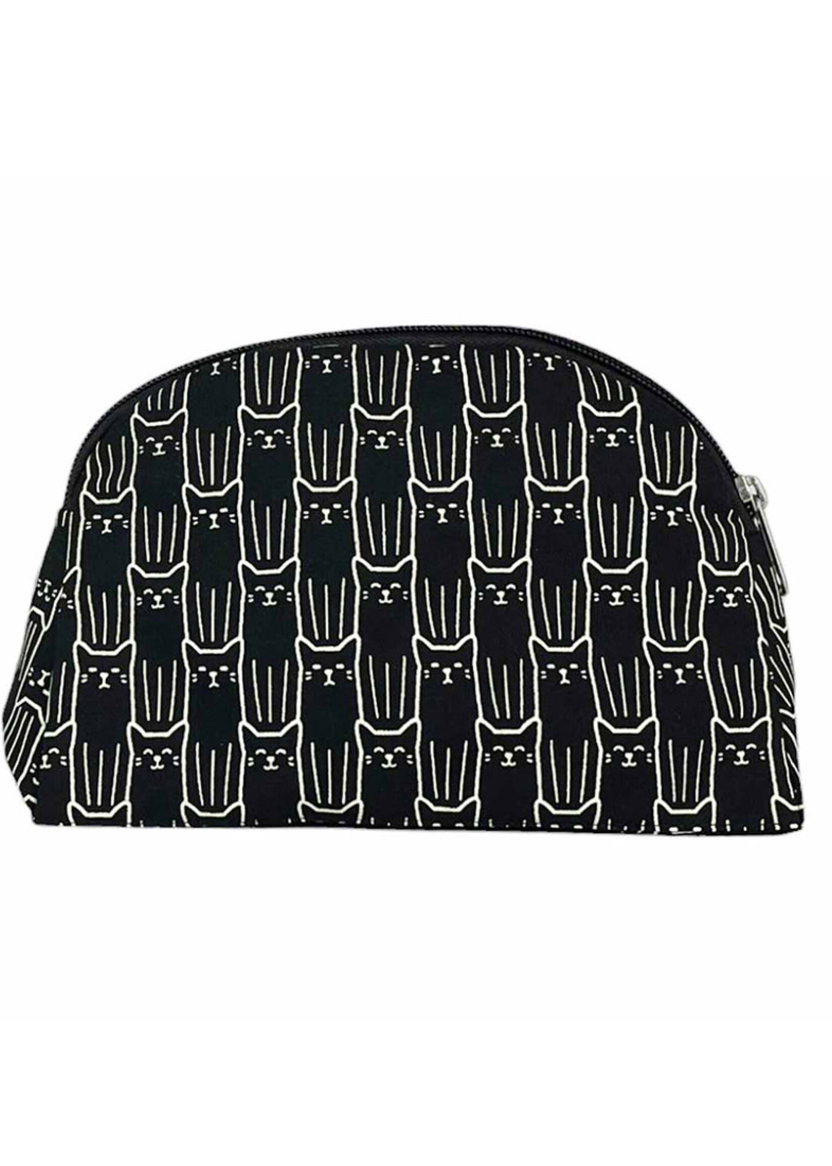 Malia Designs Cat Print Cosmetic Case