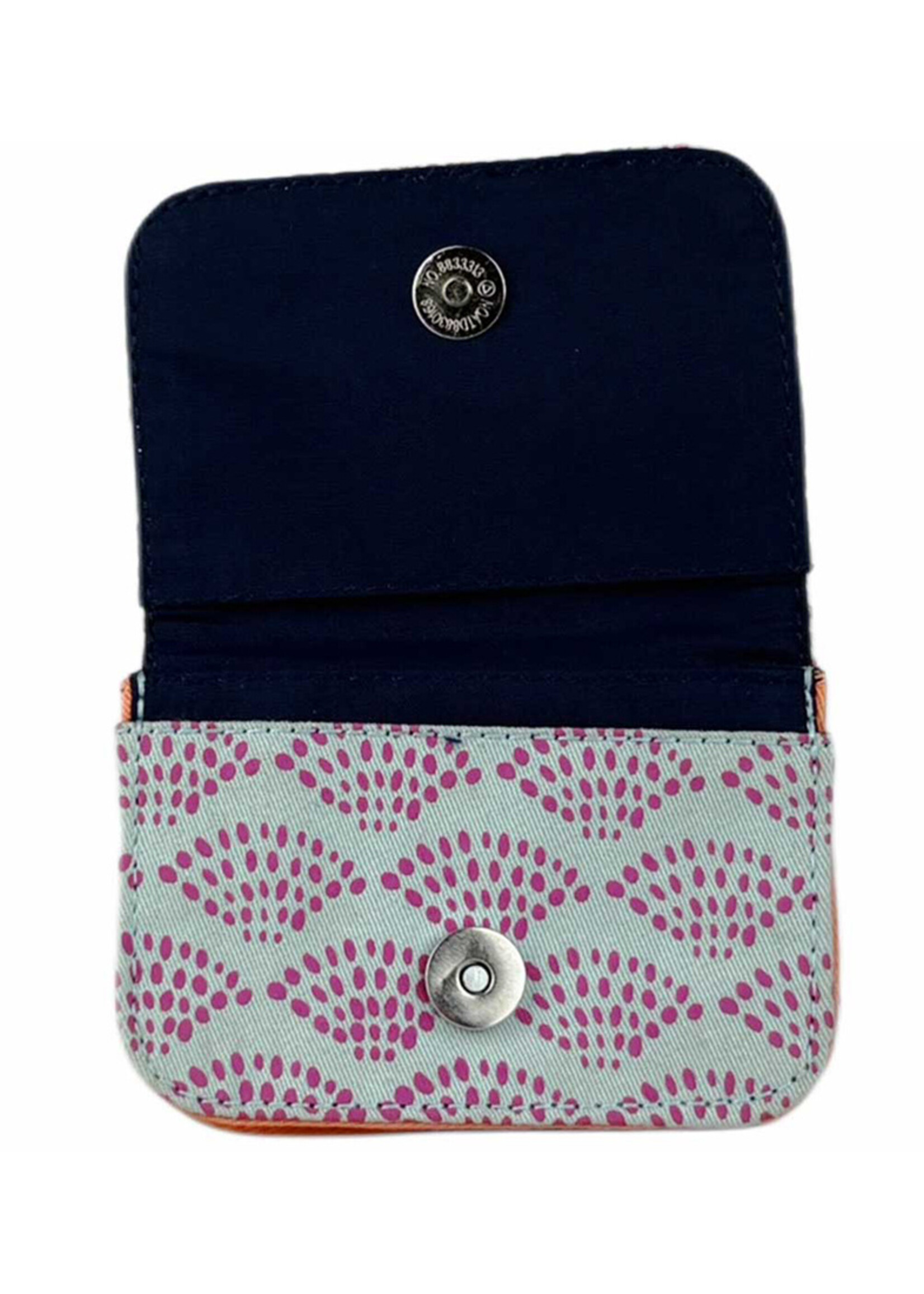 Malia Designs Fan Geo Print Card Holder Wallet