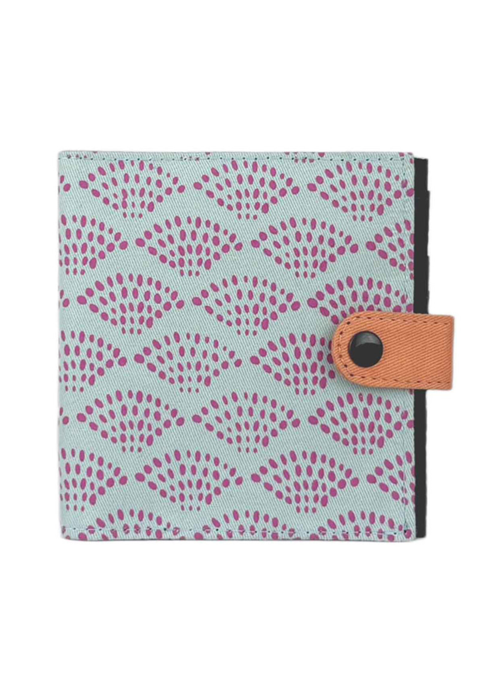 Malia Designs Geo Fan Print Square Wallet