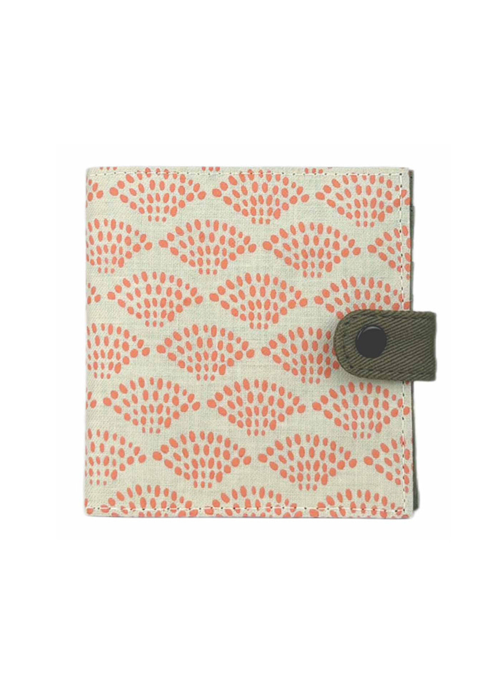 Malia Designs Geo Fan Print Square Wallet