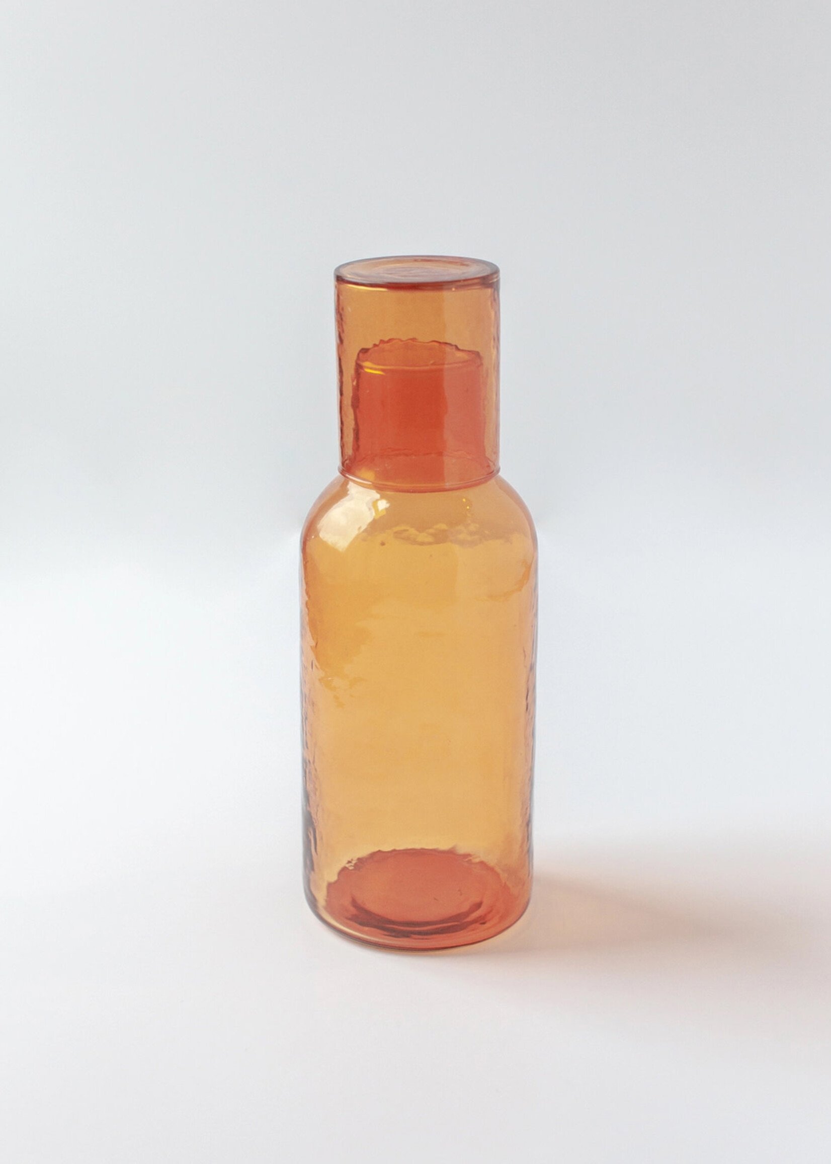 Creative Women Handblown Hammered Glass Carafe