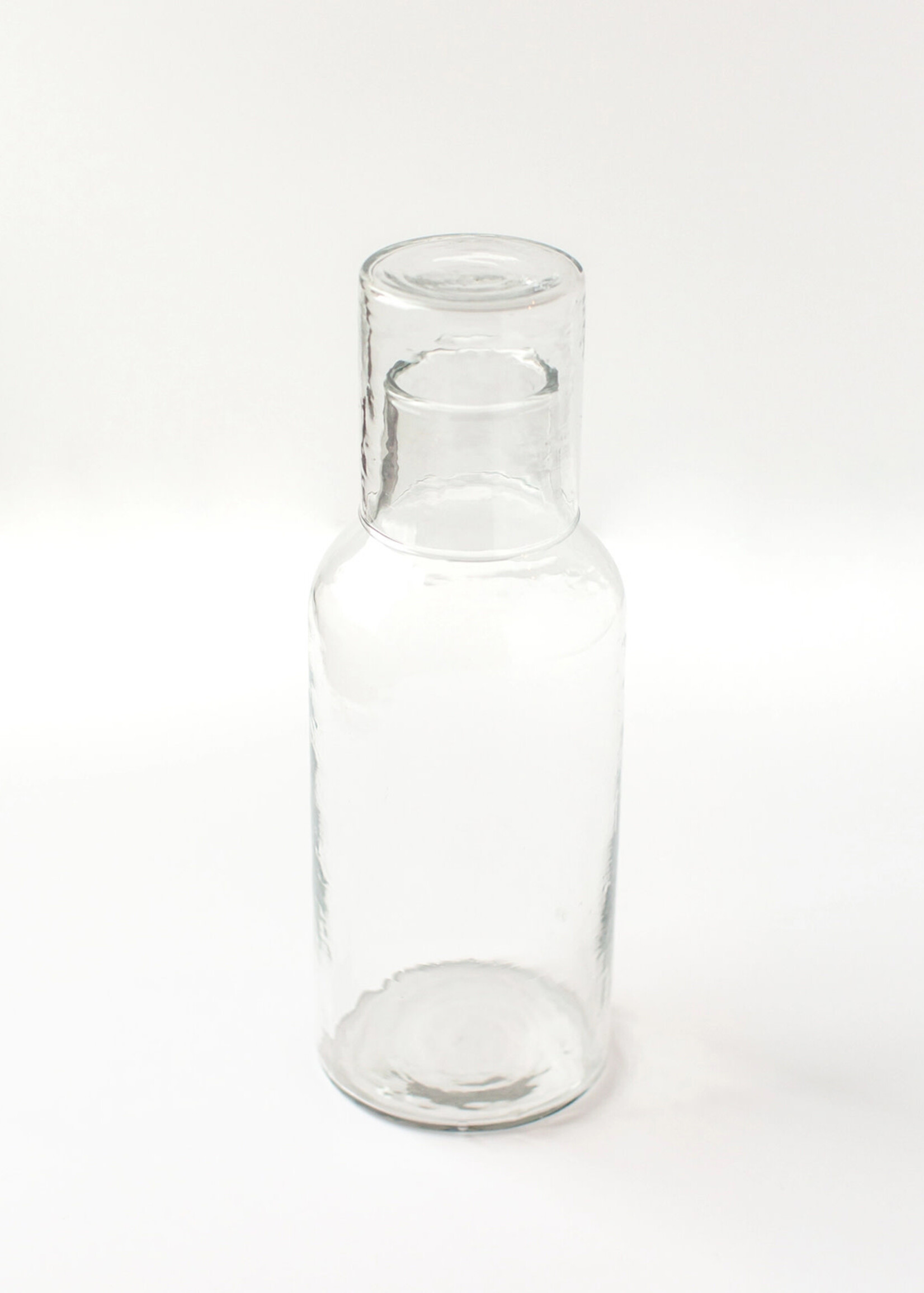 Creative Women Handblown Hammered Glass Carafe