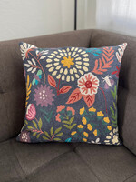 Natural Habitat 18" Botanical Charcoal Pillow