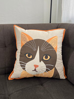 Natural Habitat 16" Matilda Cat Face Pillow
