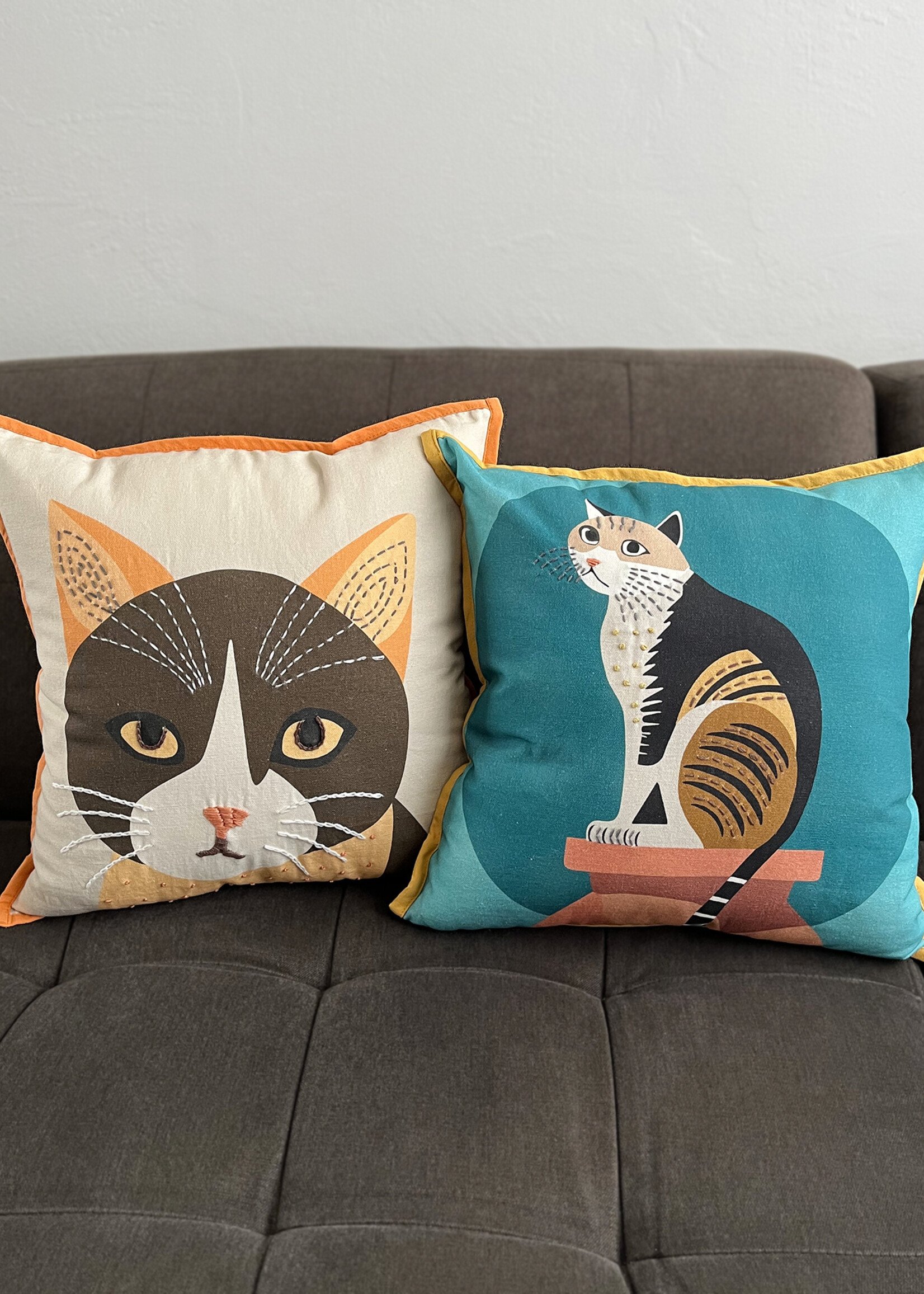 Natural Habitat 16" Potty Matilda Cat Pillow