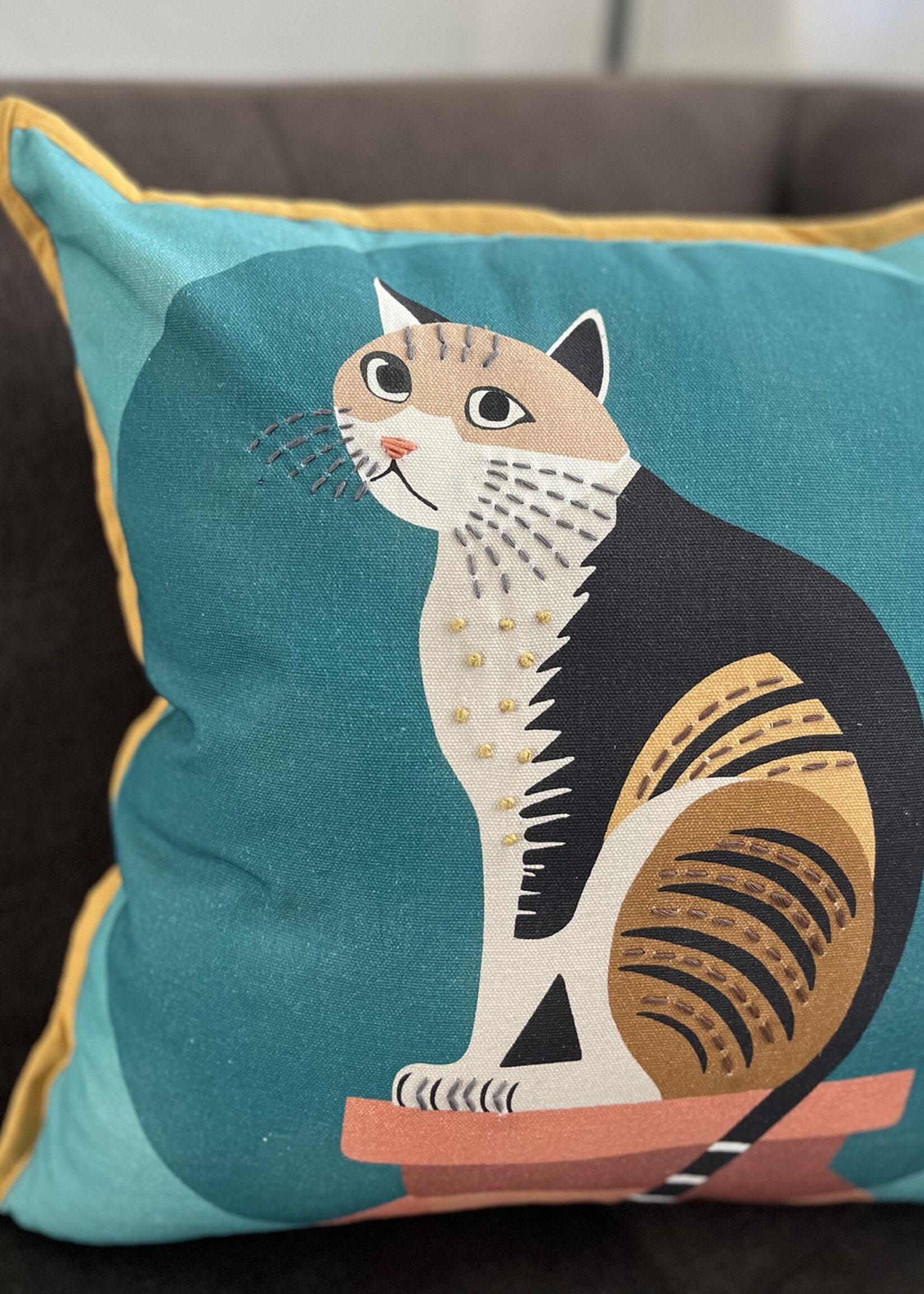 Natural Habitat 16" Potty Matilda Cat Pillow