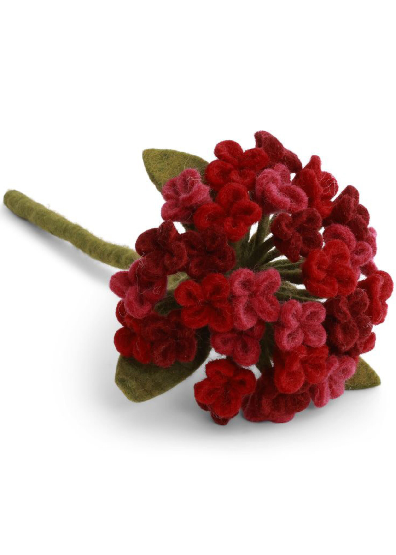 Gry and Sif Hydrangea Felt Flower
