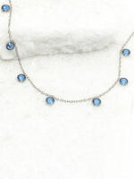 Starfish Project Guiding Lights Necklace - Silver & Blue