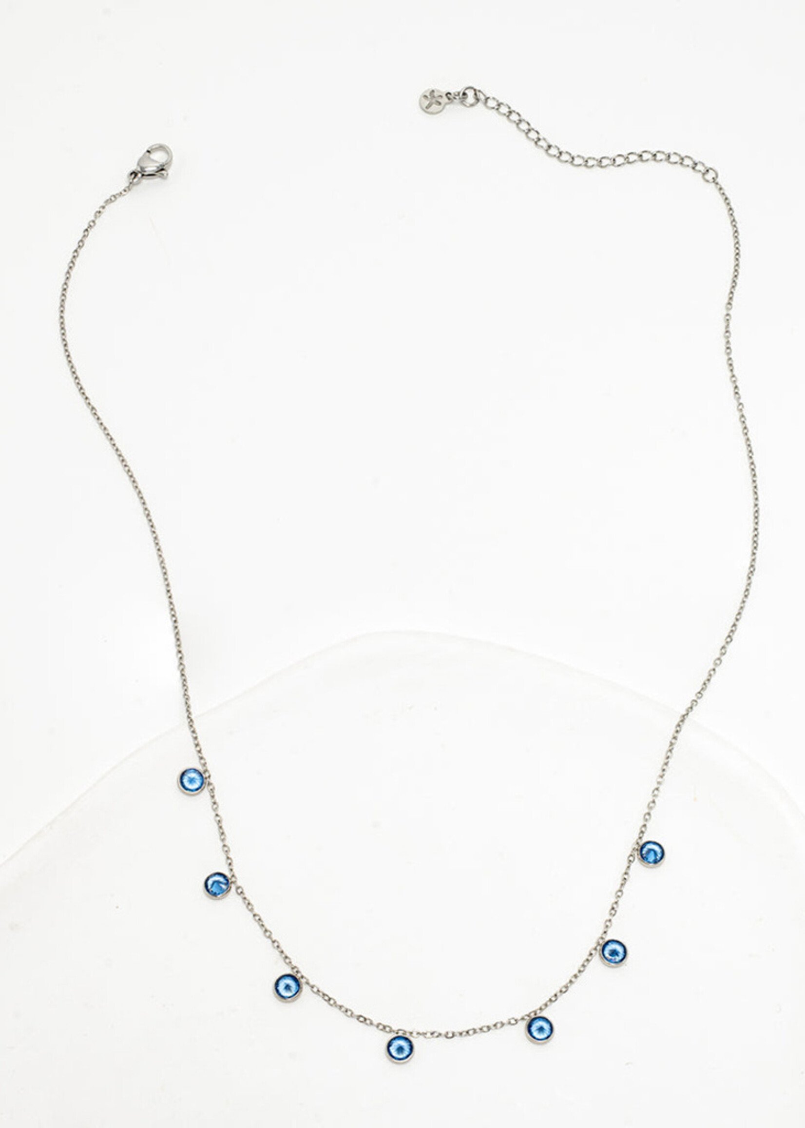 Starfish Project Guiding Lights Necklace - Silver & Blue