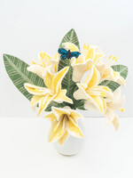 Global Goods Partners Easter Lily Felt Flower
