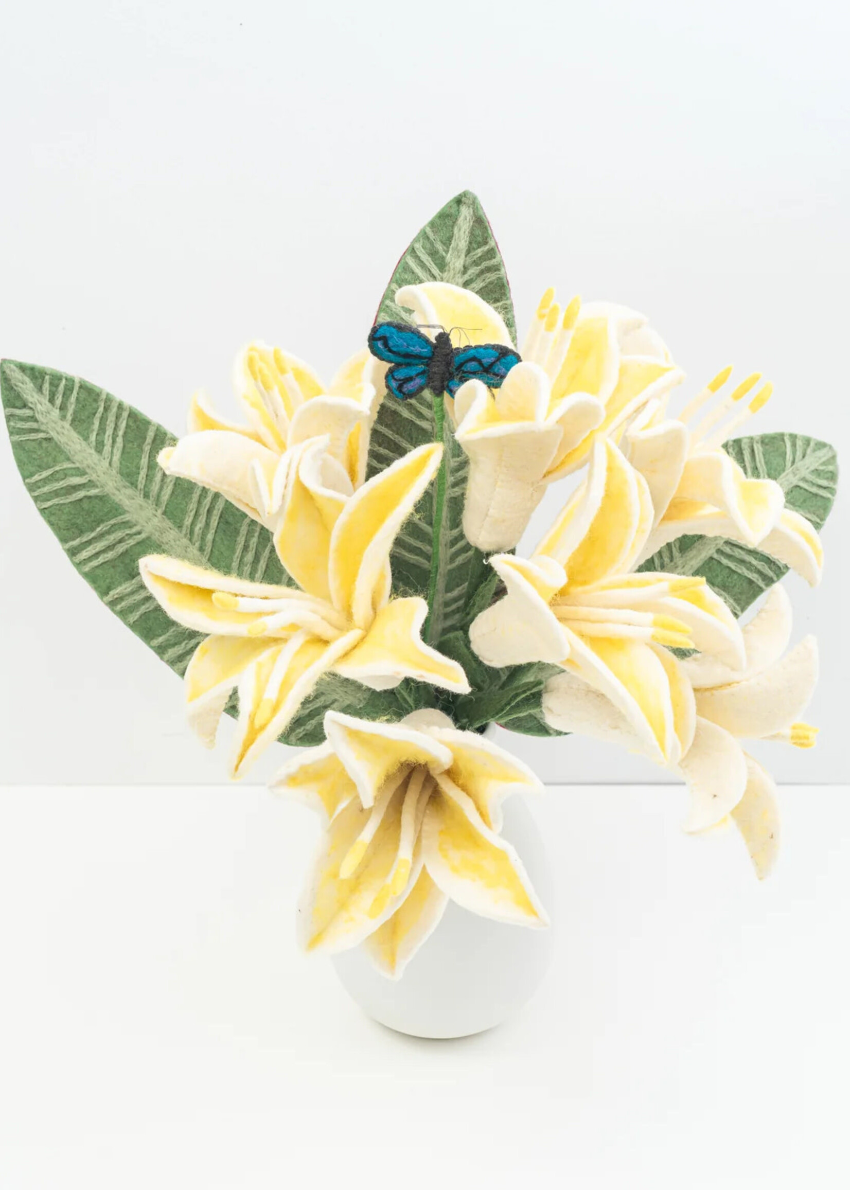 Global Goods Partners Easter Lily Felt Flower