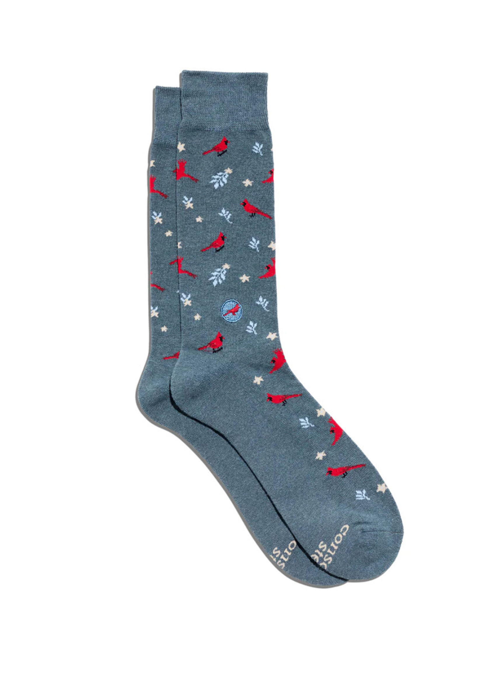 Conscious Step Women's Cardinal Socks