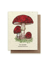Small Victories Fly Agaric Mushroom Plantable Card