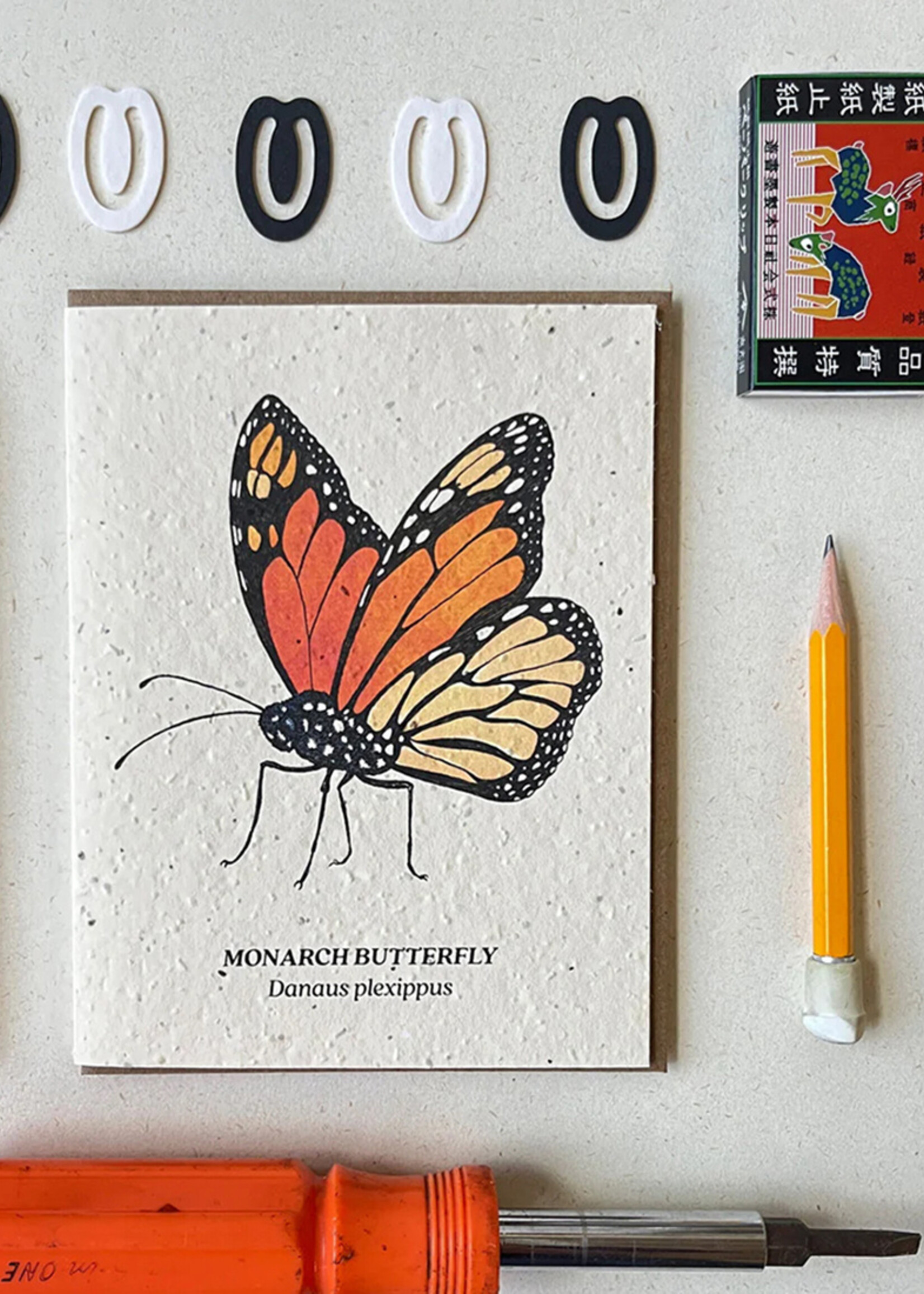 Small Victories Monarch Butterfly Plantable Card
