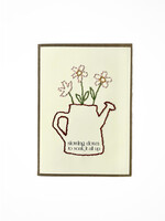 Rosie's Boutique Haiti Slow Down Handstitched Card