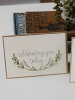 Rosie's Boutique Haiti Celebrating You Today Handstitched Card