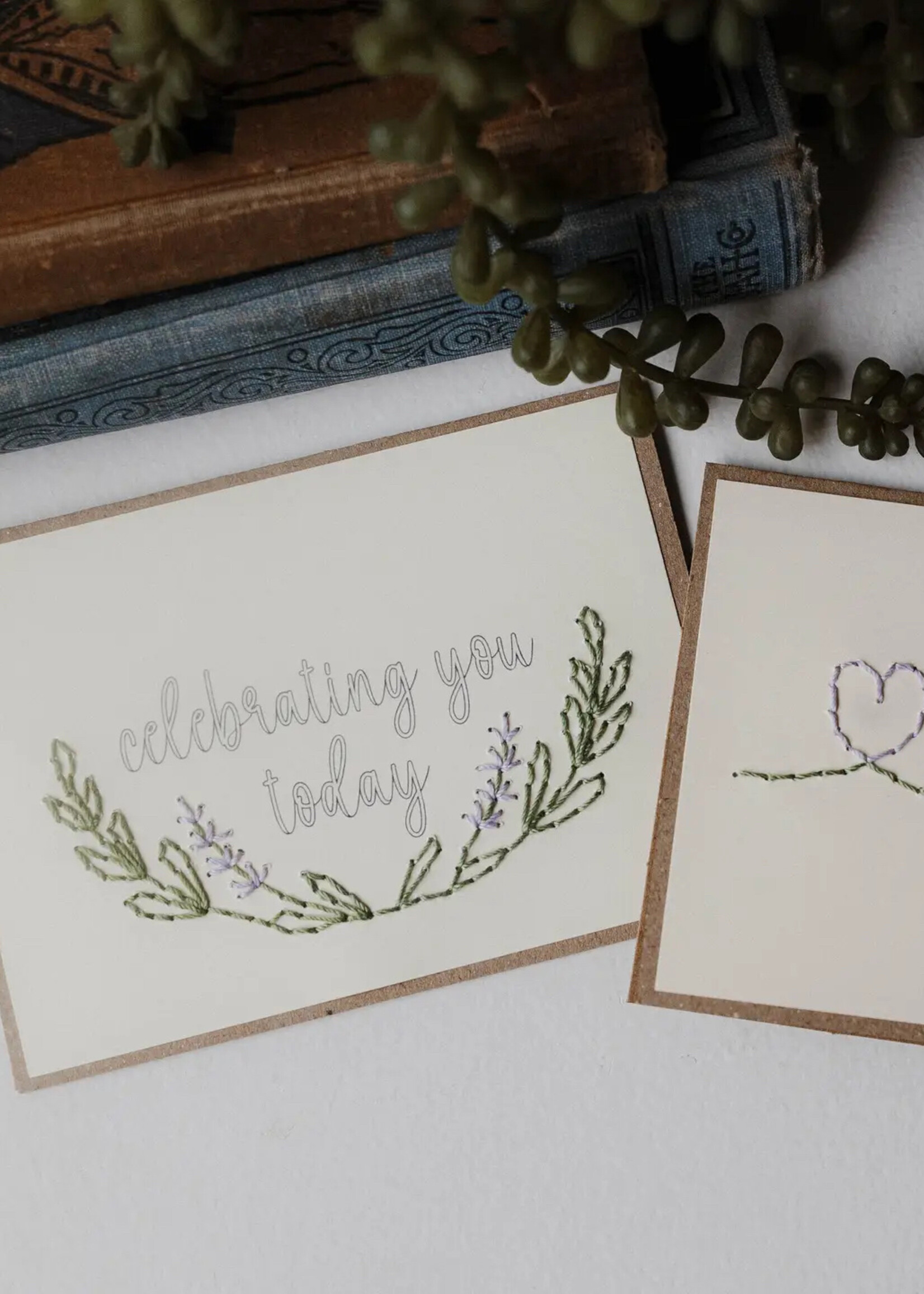 Rosie's Boutique Haiti Celebrating You Today Handstitched Card