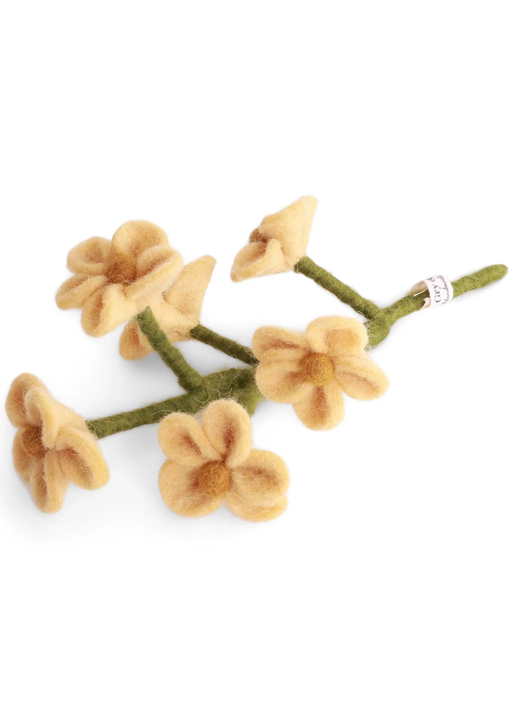 Gry and Sif Small Forget Me Not Felt Flower