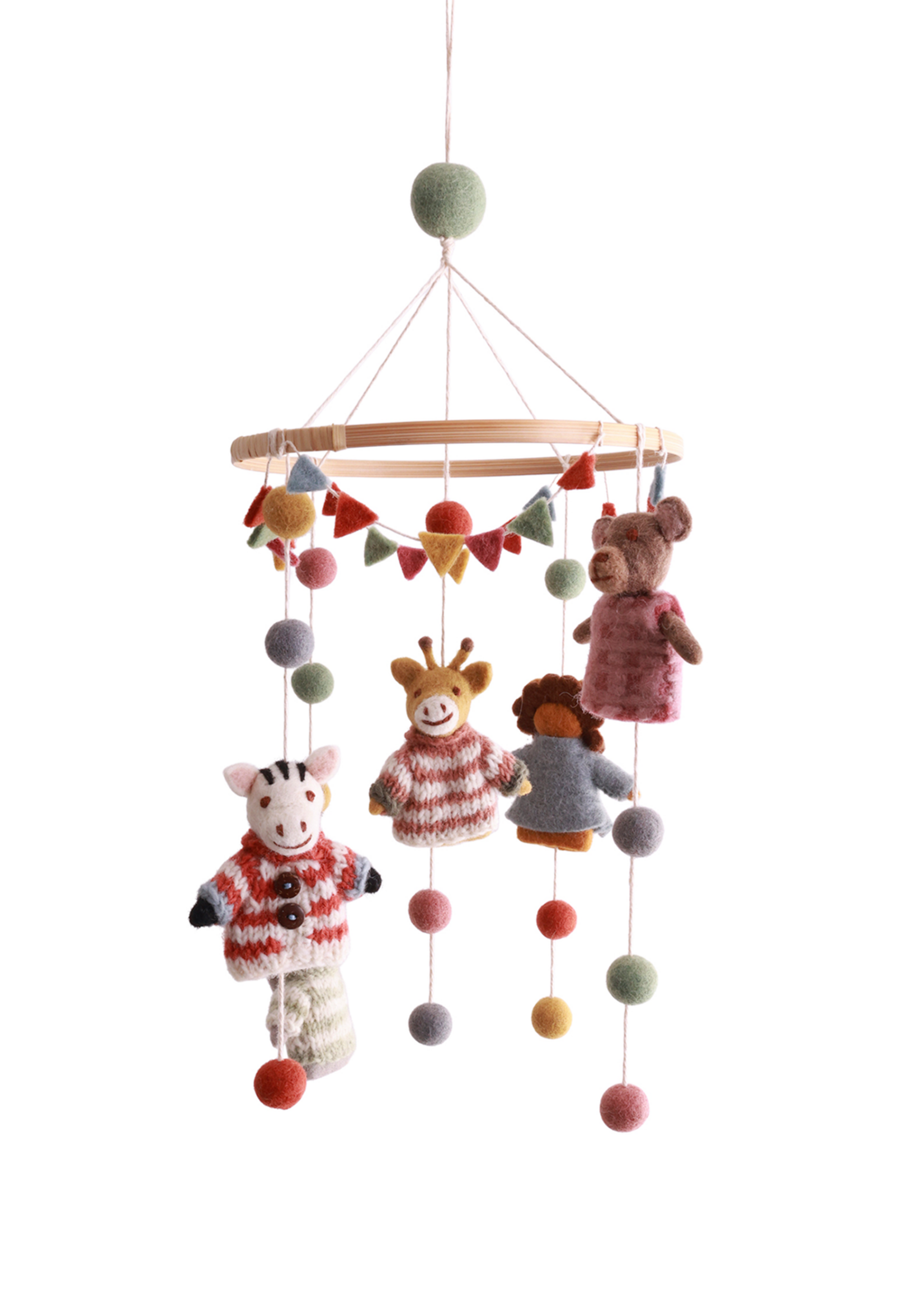 Gry and Sif Felt Animals Mobile