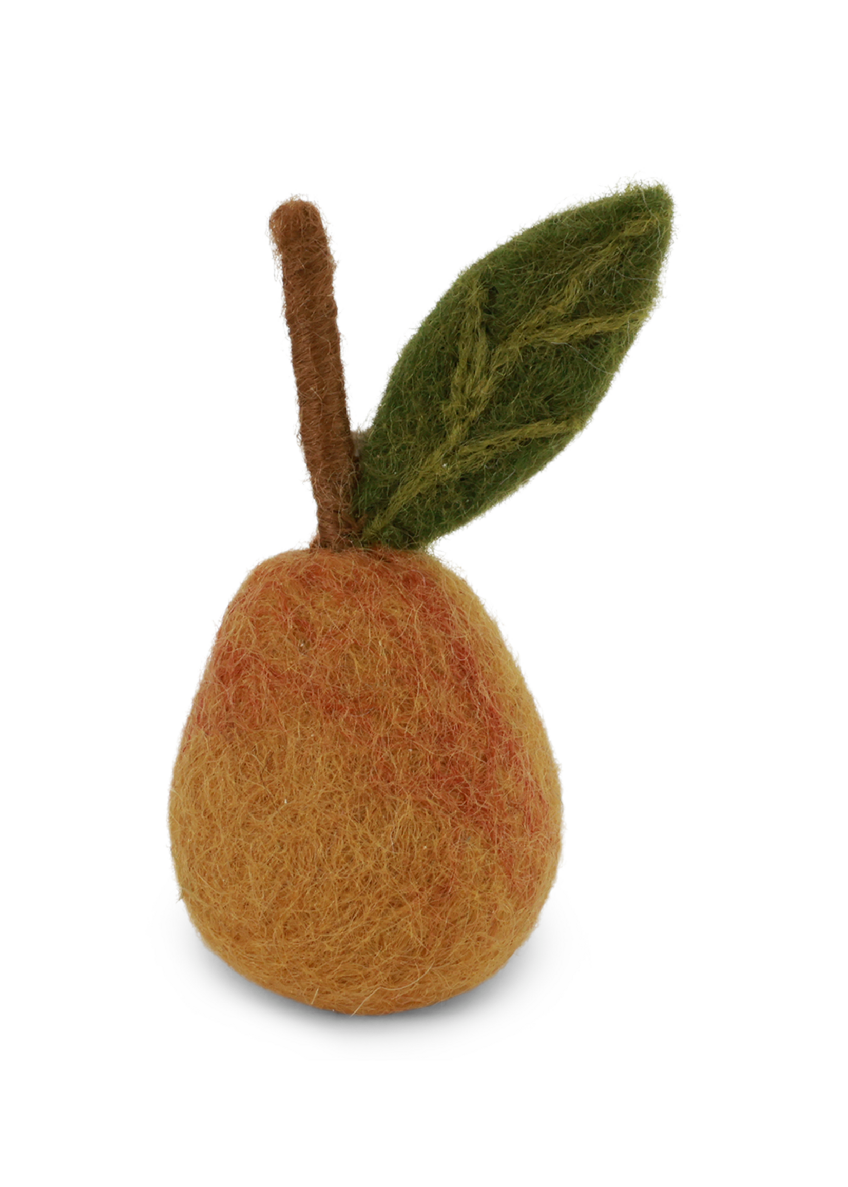 Gry and Sif Fruit Felt Ornament - Pear
