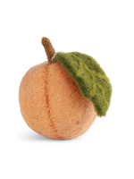 Gry and Sif Fruit Felt Ornament - Peach