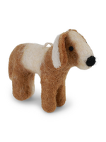 Gry and Sif Dog Felt Ornament - Spaniel