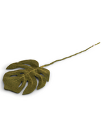 Gry and Sif Felt Monstera Leaf