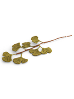 Gry and Sif Felt Leaf Branch - Ginkgo Biloba