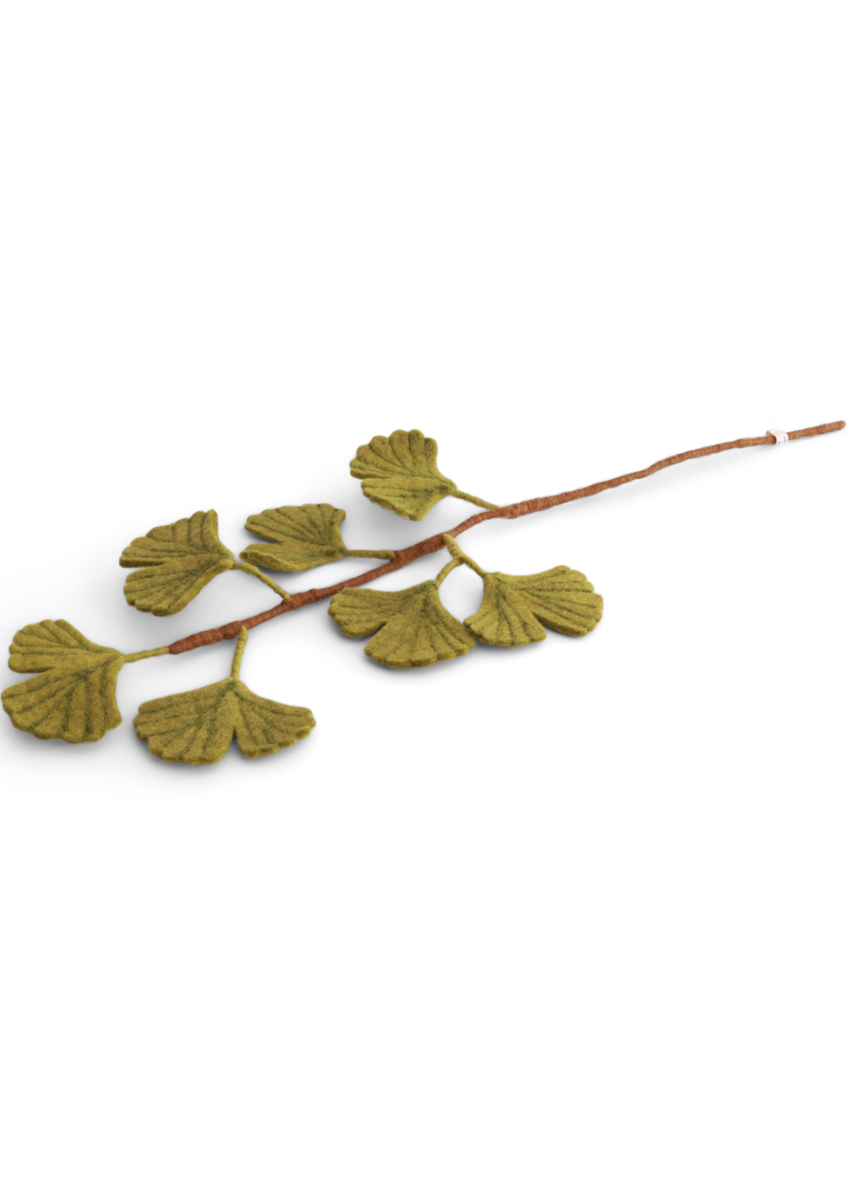 Gry and Sif Felt Leaf Branch - Ginkgo Biloba