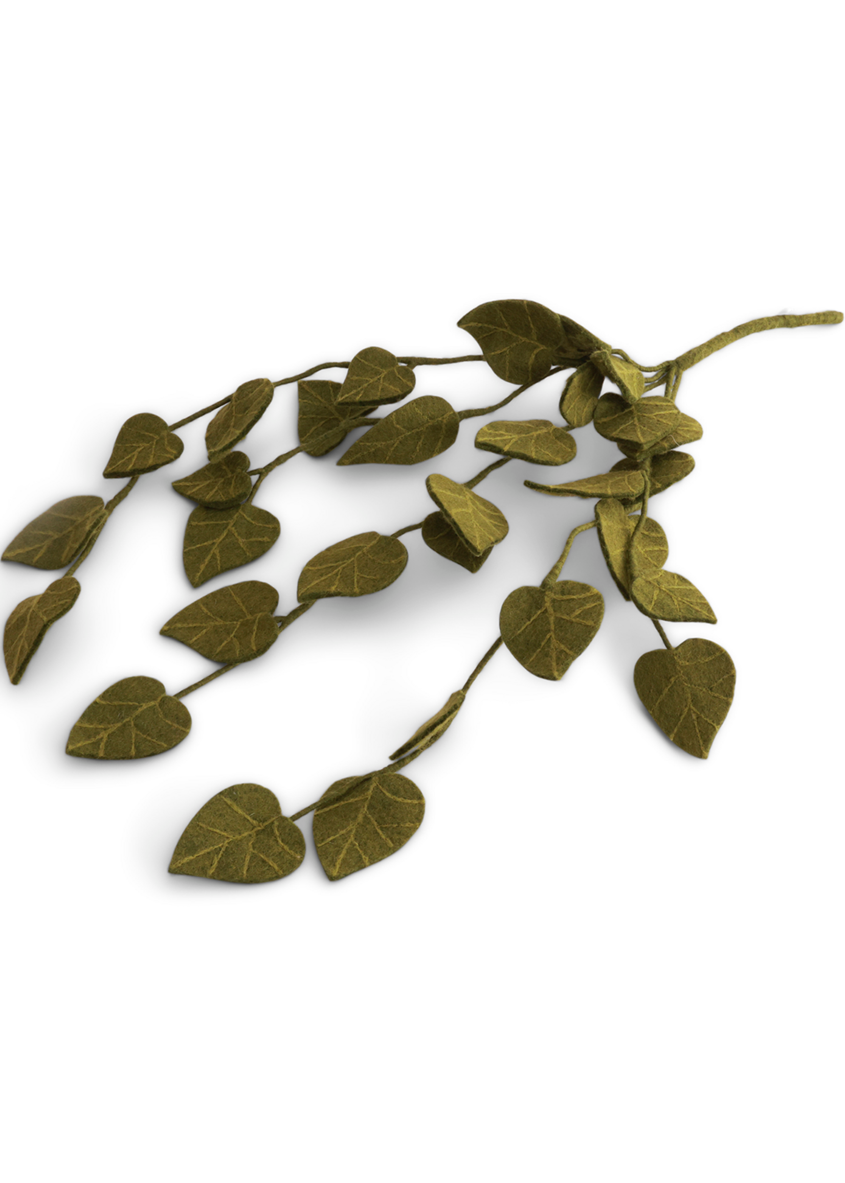 Gry and Sif Felt Leaf Branch - Pothos