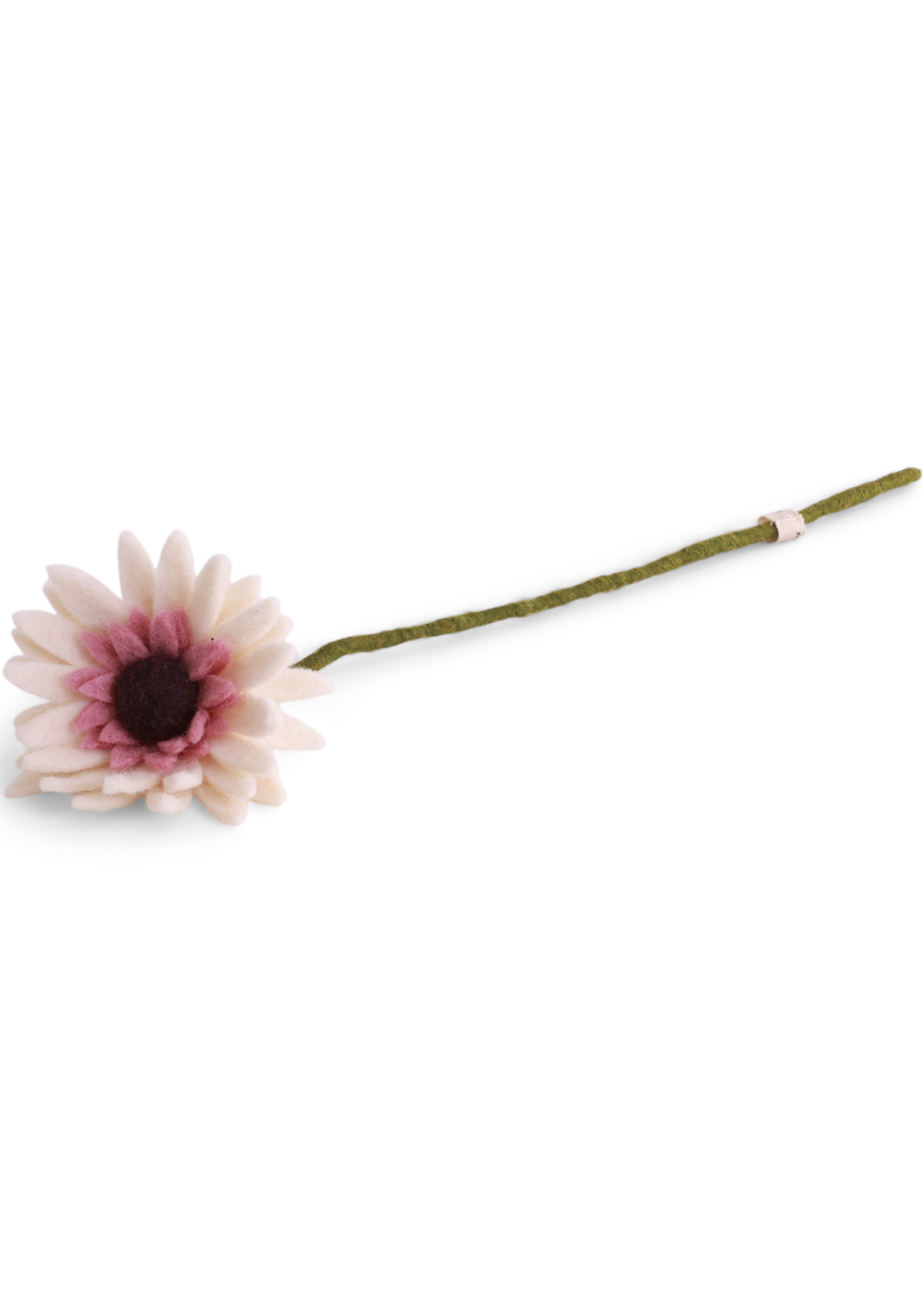 Gry and Sif Gerbera Daisy Felt Flower