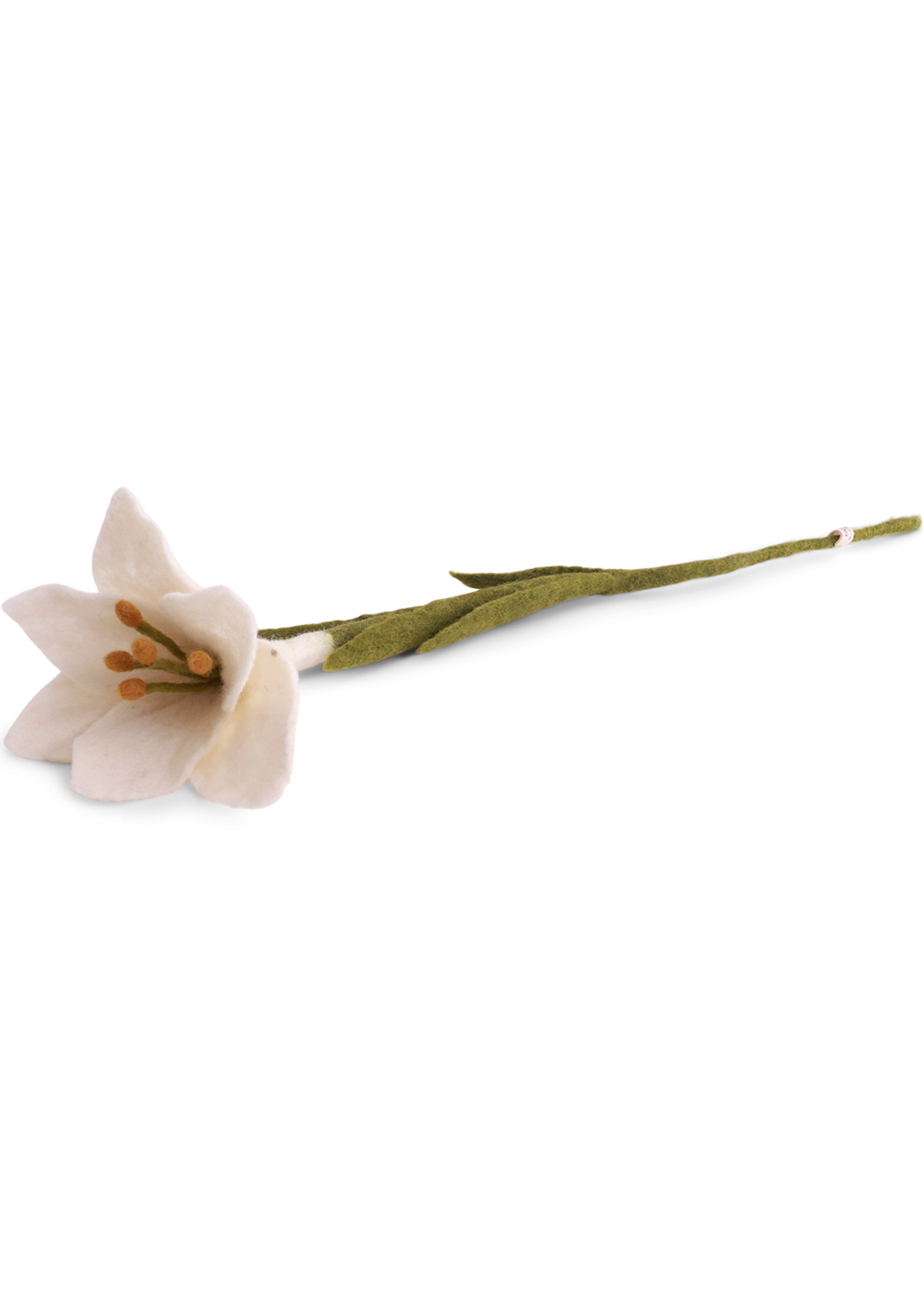Gry and Sif Trumpet Lily Felt Flower