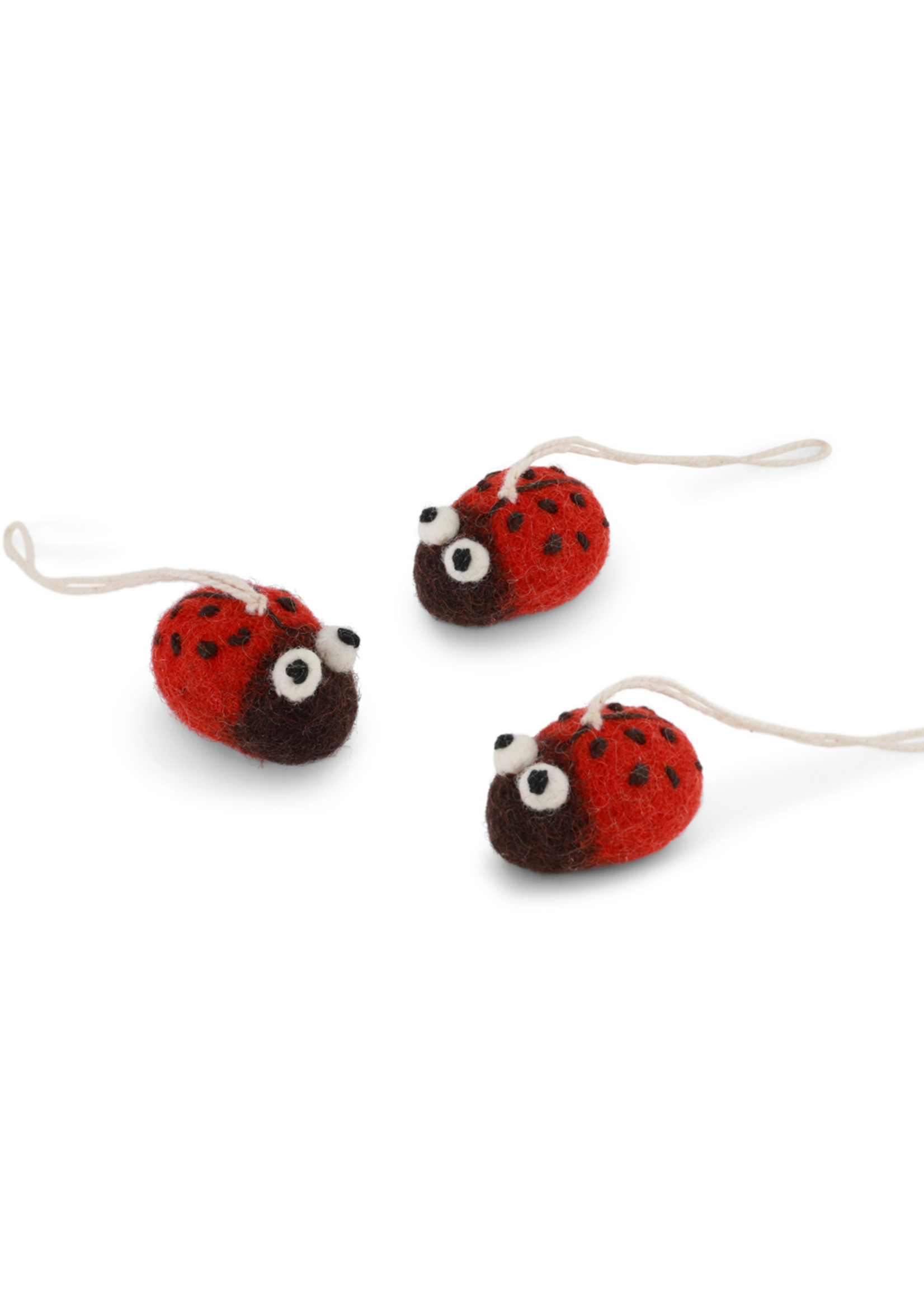 Gry and Sif Felt Ornament Ladybug