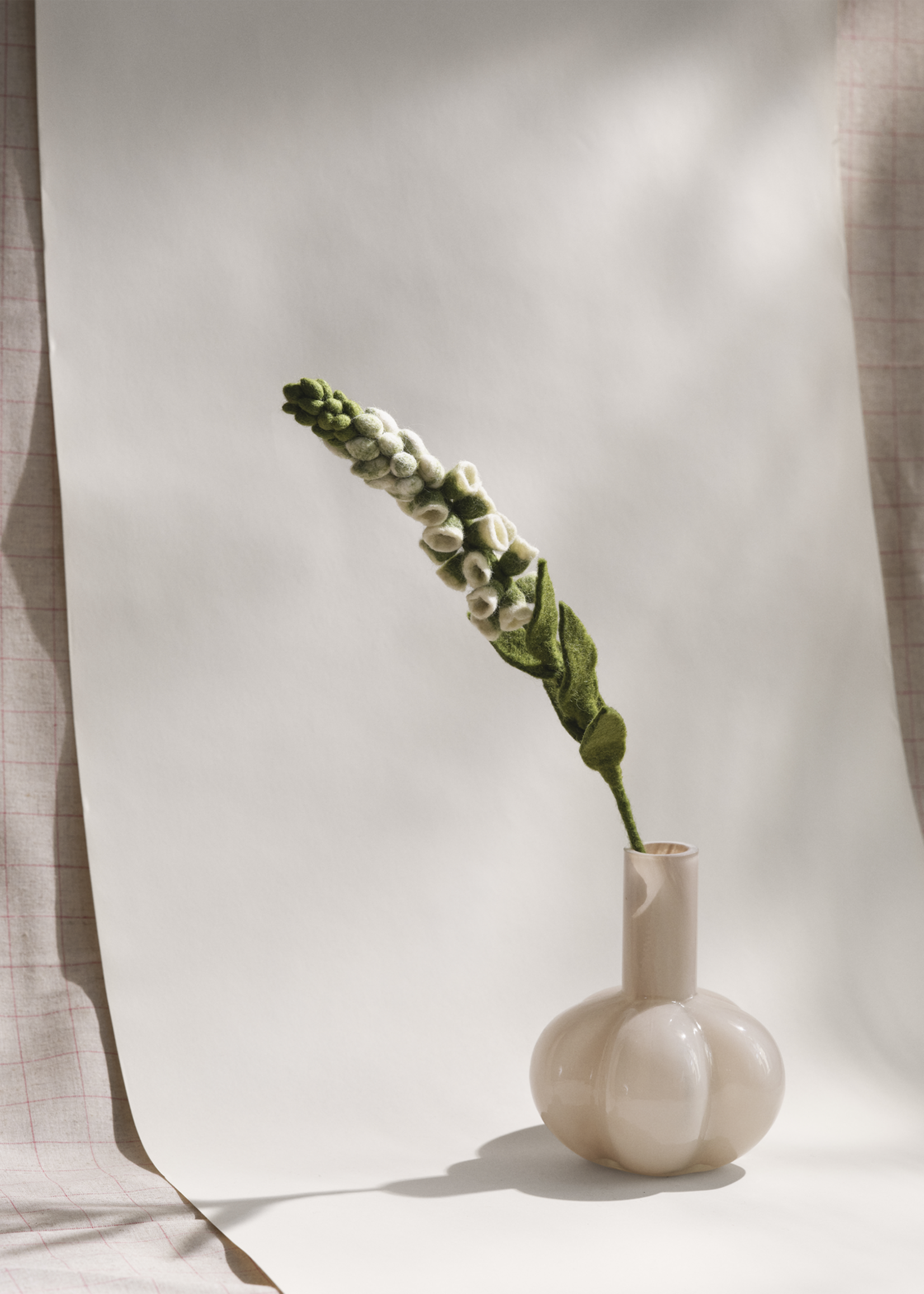 Gry and Sif Foxglove Felt Flower