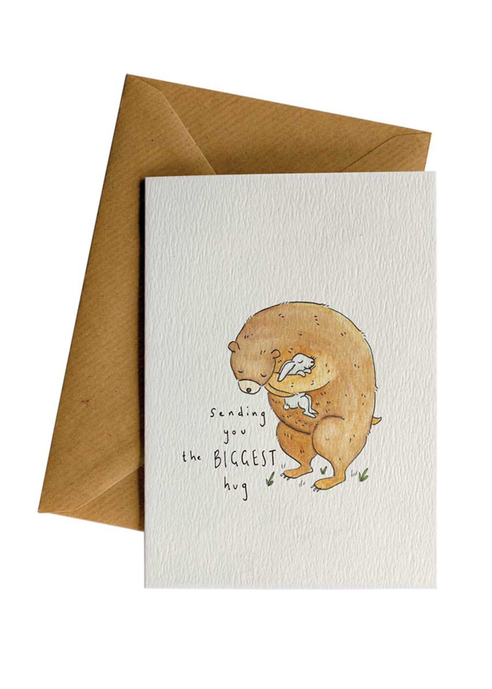 Little Difference Biggest Bear Hug Card