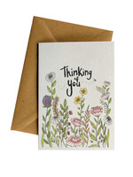 Little Difference Think of You Flowers Card