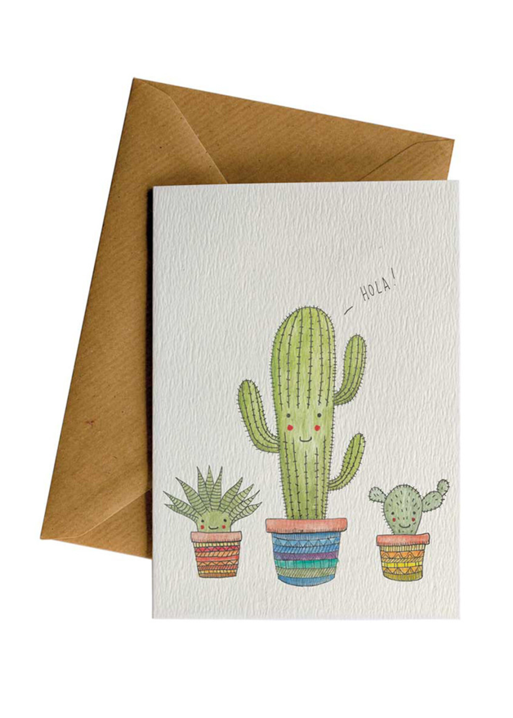 Little Difference Cacti Hola Card