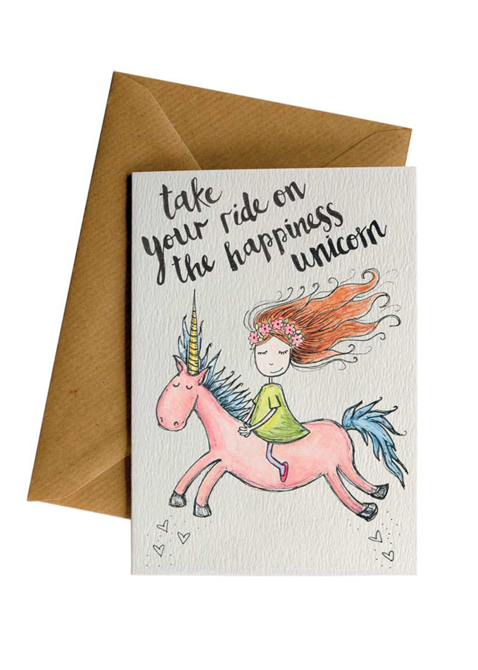Little Difference Happiness Unicorn Card