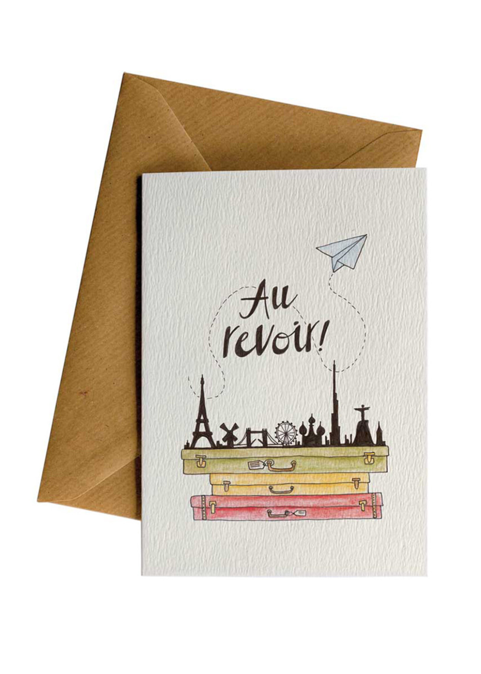 Little Difference Au Revoir Card