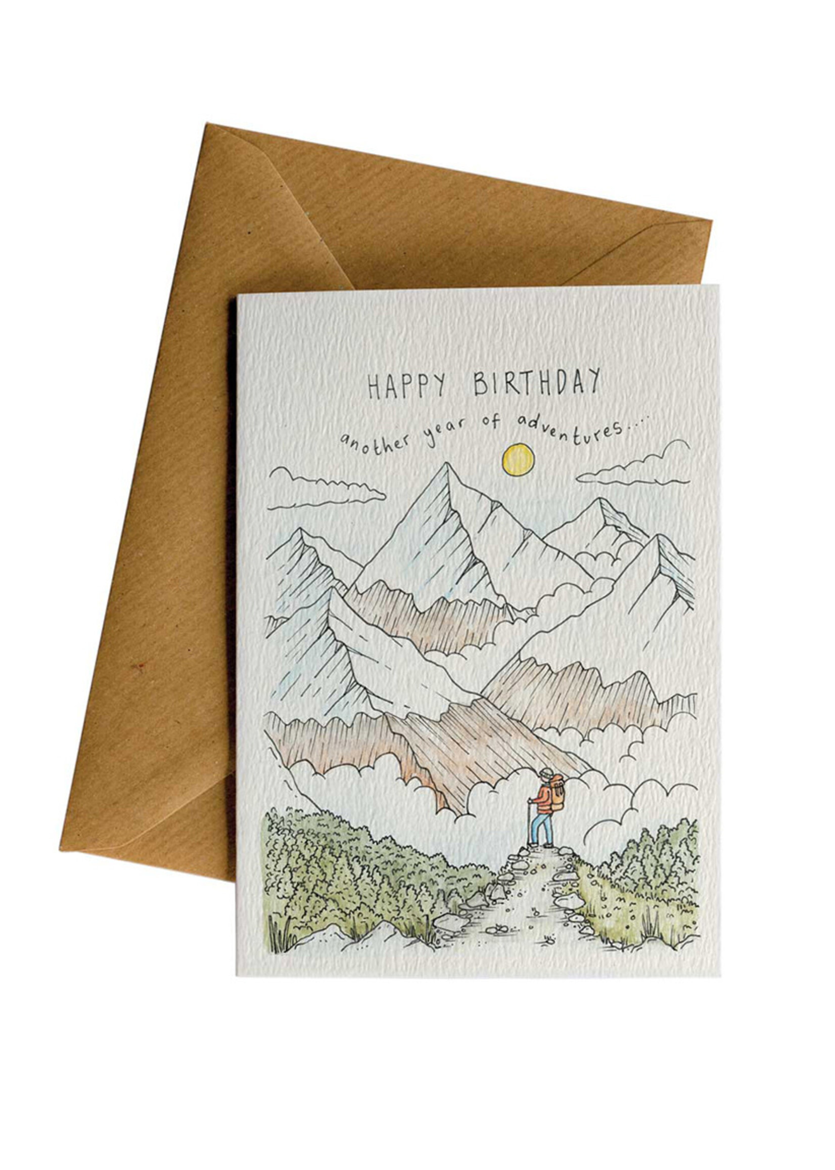 Little Difference Birthday Adventure Mountains Card